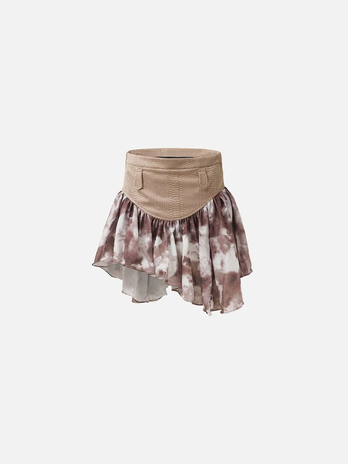 Aelfric Eden Snake Pattern Patchwork Skirt