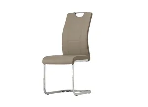 Aspen Latte PU Dining Chair