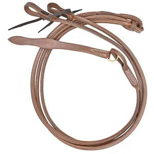 Berlin Custom Leather Heavy Oiled Rolled Leather Romal Reins