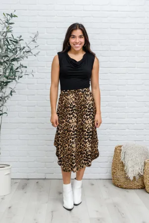 Carefree Animal Print Skirt - 10/6/2022