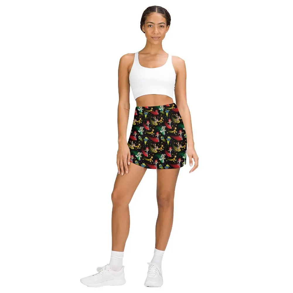 Disney Toy Story Roundup Friends Athletic A-Line Skirt With Pocket Solid Shorts