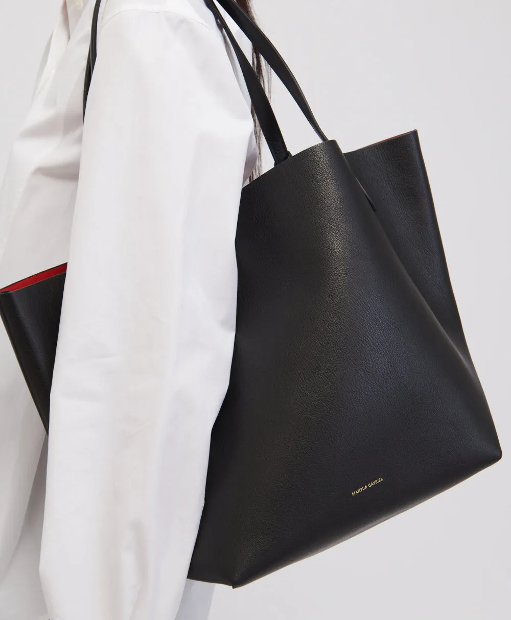 Everyday Soft Tote - Black/Flamma