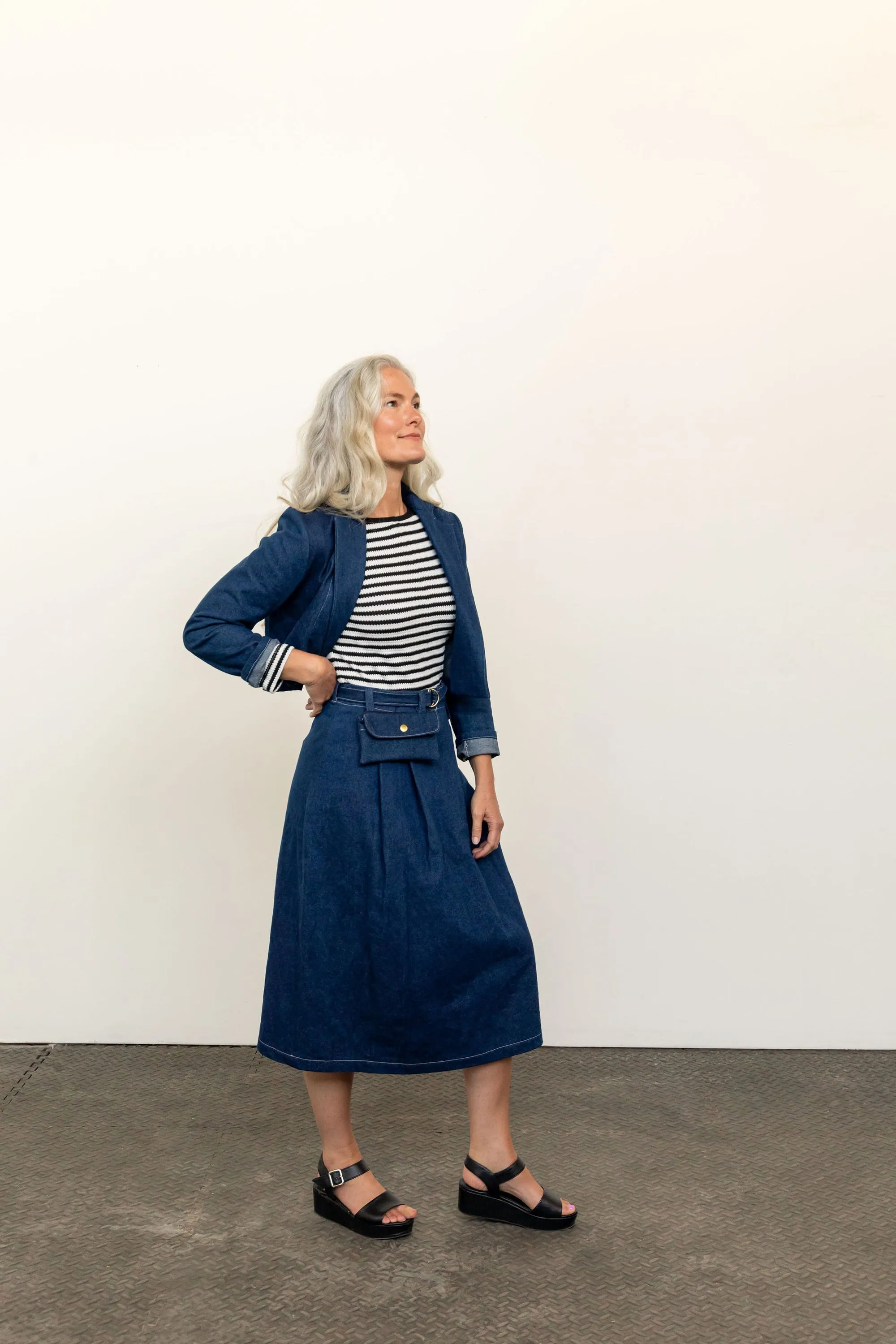 Friday Pattern Company - Bernadette Skirt