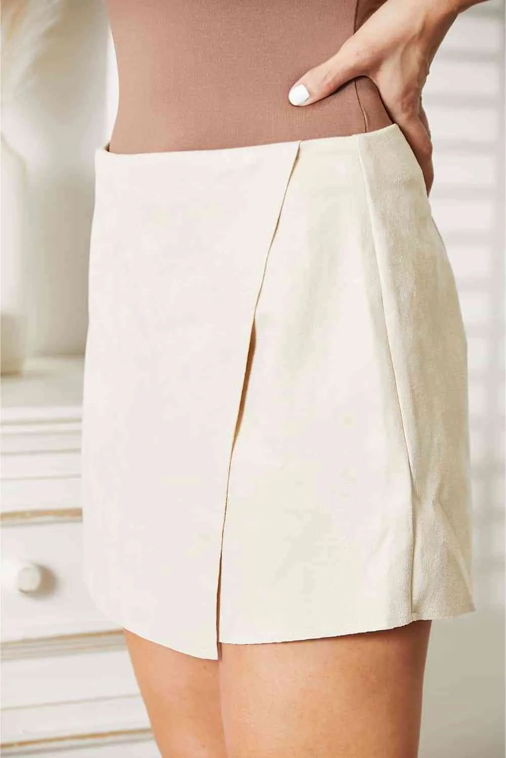 Full Size Mini Skort