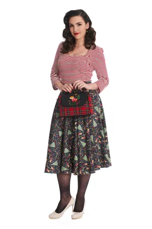 Heritage Scandi Swing Skirt by Banned