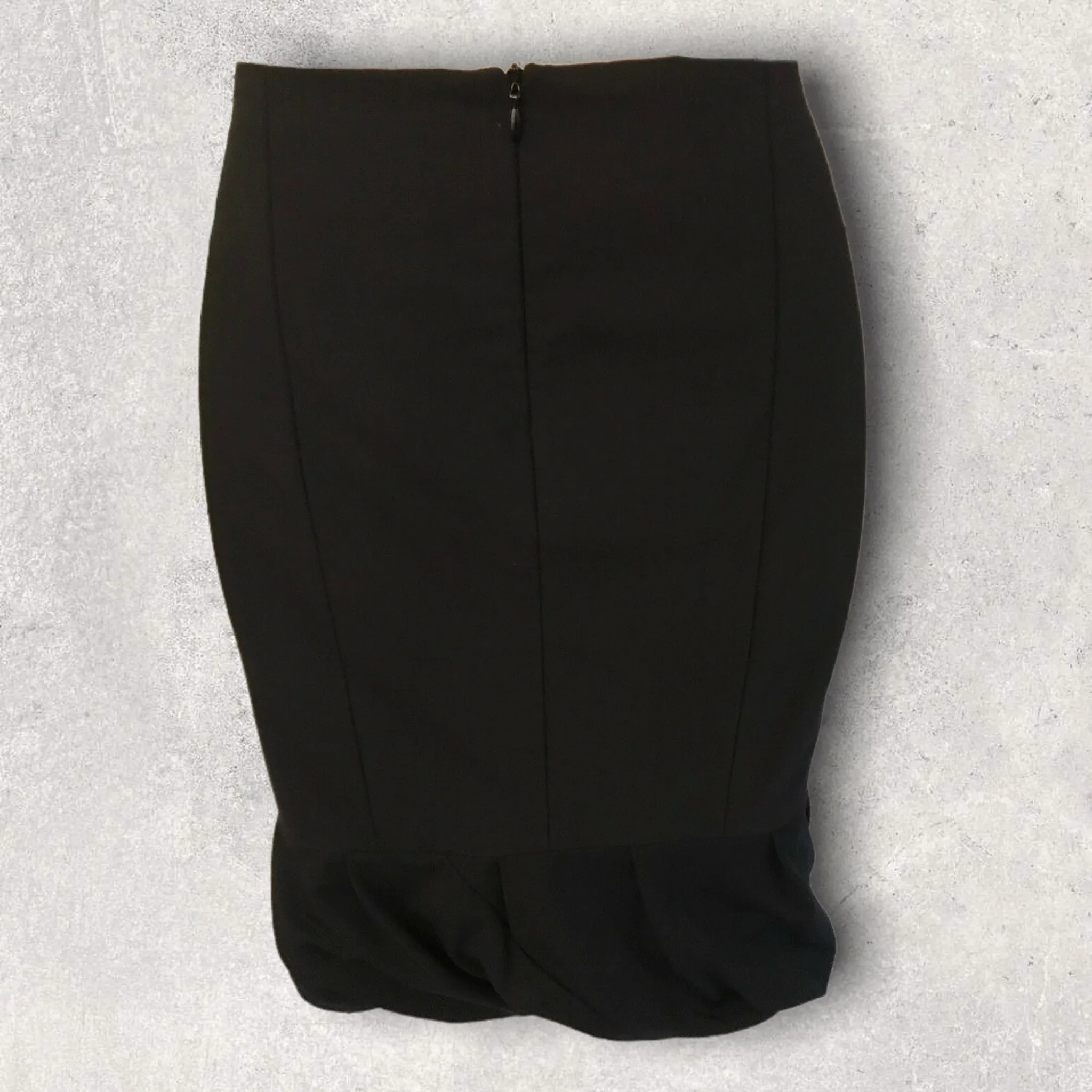 Joseph Black Puffball Pencil Mini Skirt UK 14 US 10 EU 42