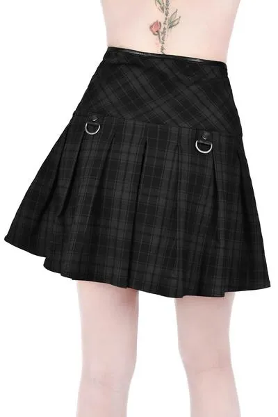 Kristen Pleated Skirt [TARTAN]