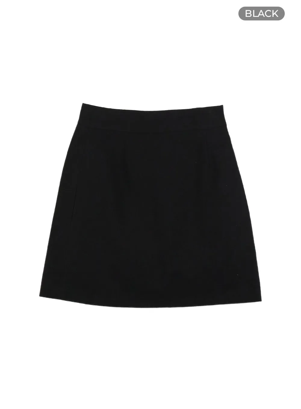 Linen Mini Skirt OY413