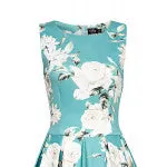 Mint Floral Dress