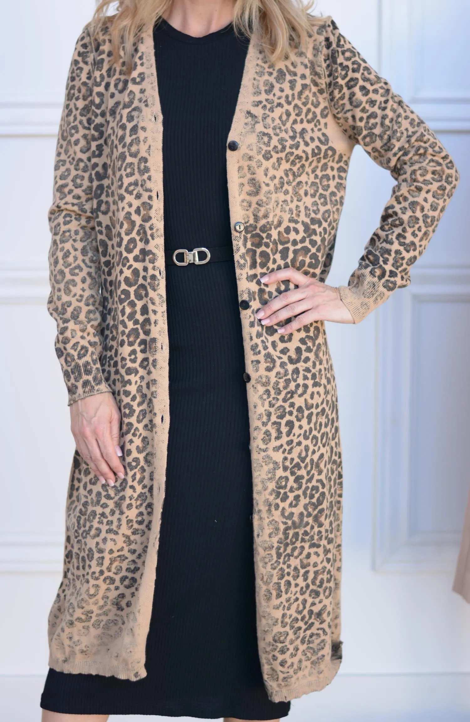 Rue Leopard Cardigan FINAL SALE