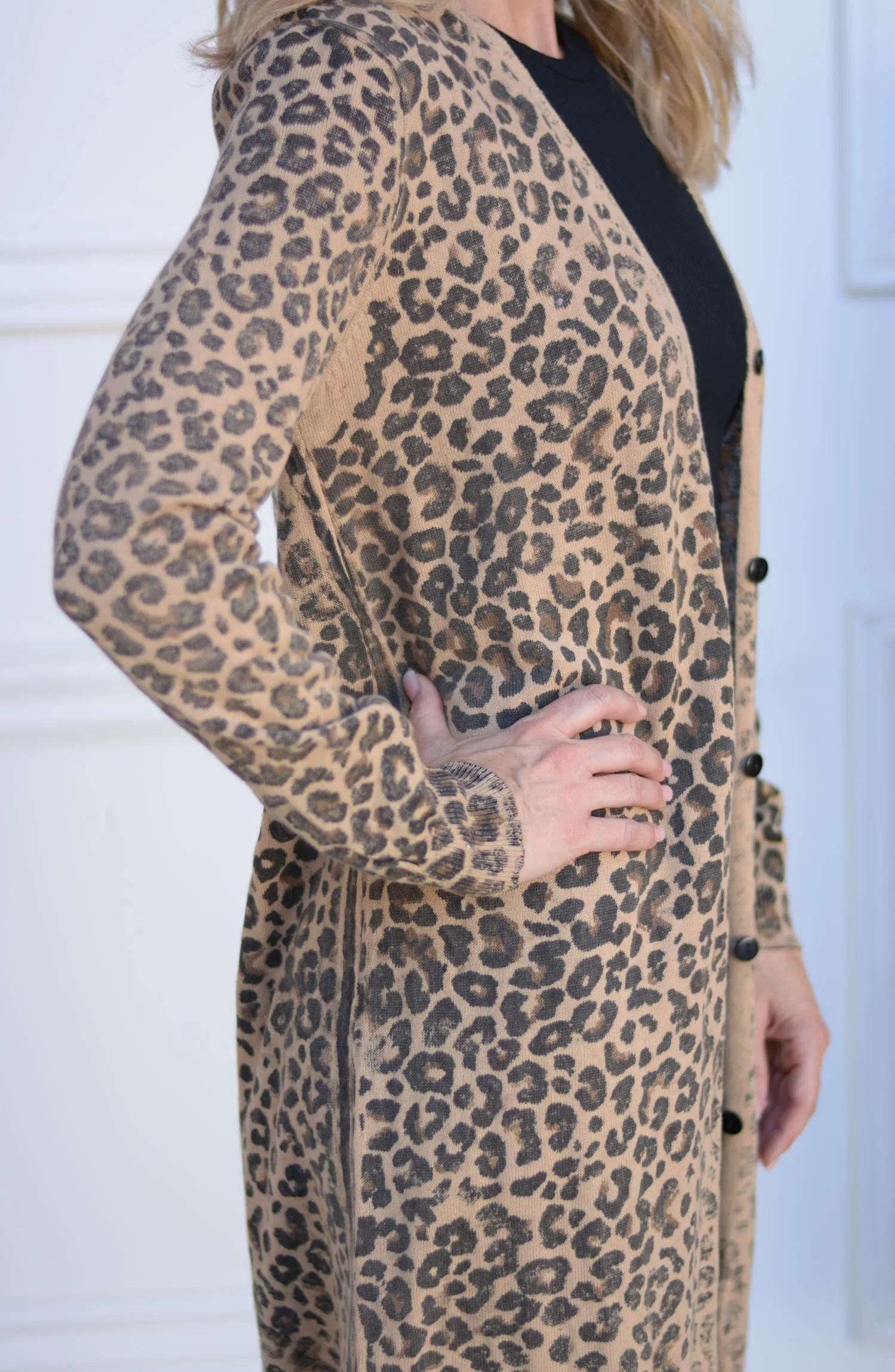 Rue Leopard Cardigan FINAL SALE