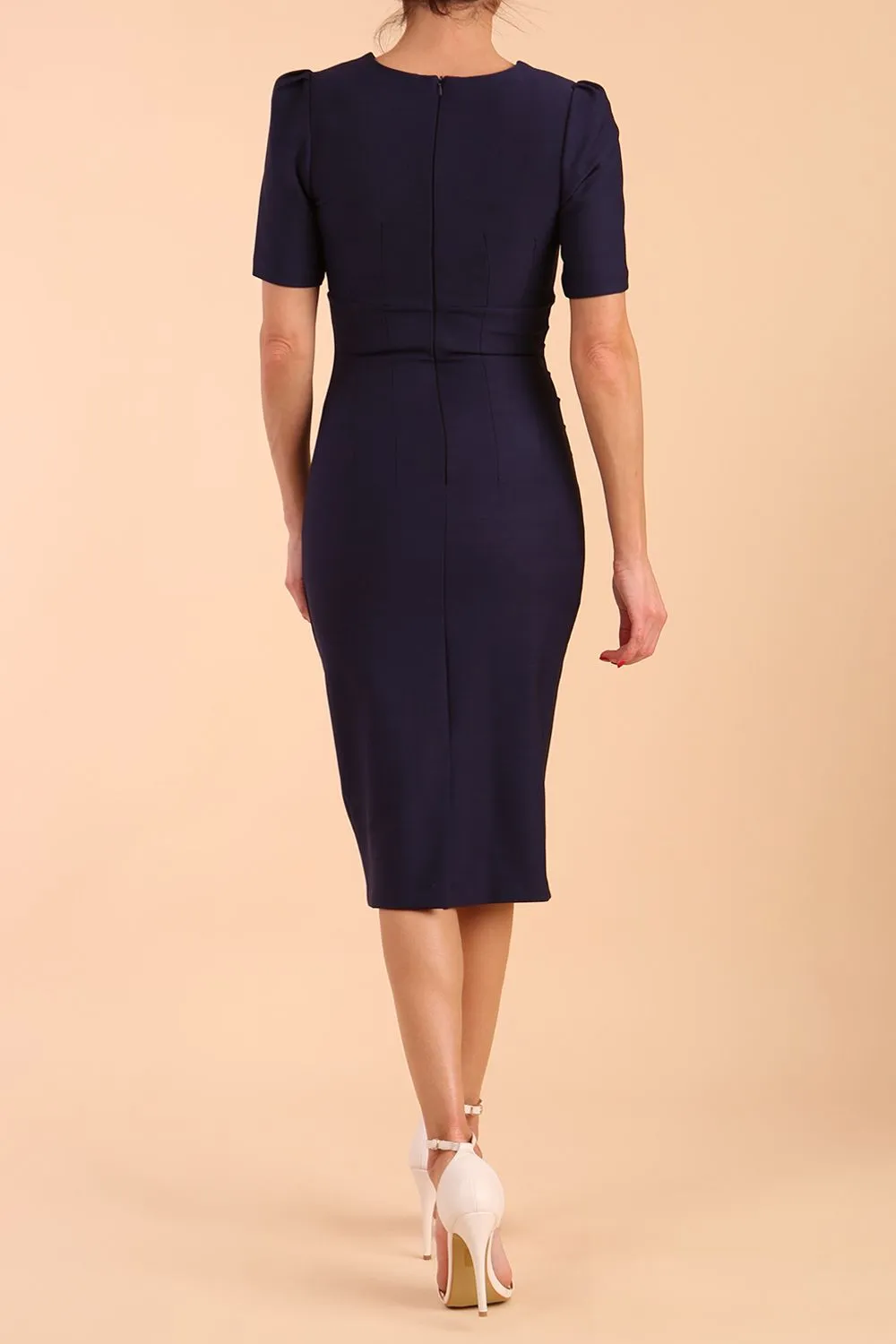 Seed Fitzrovia Short Sleeve Pencil Dress