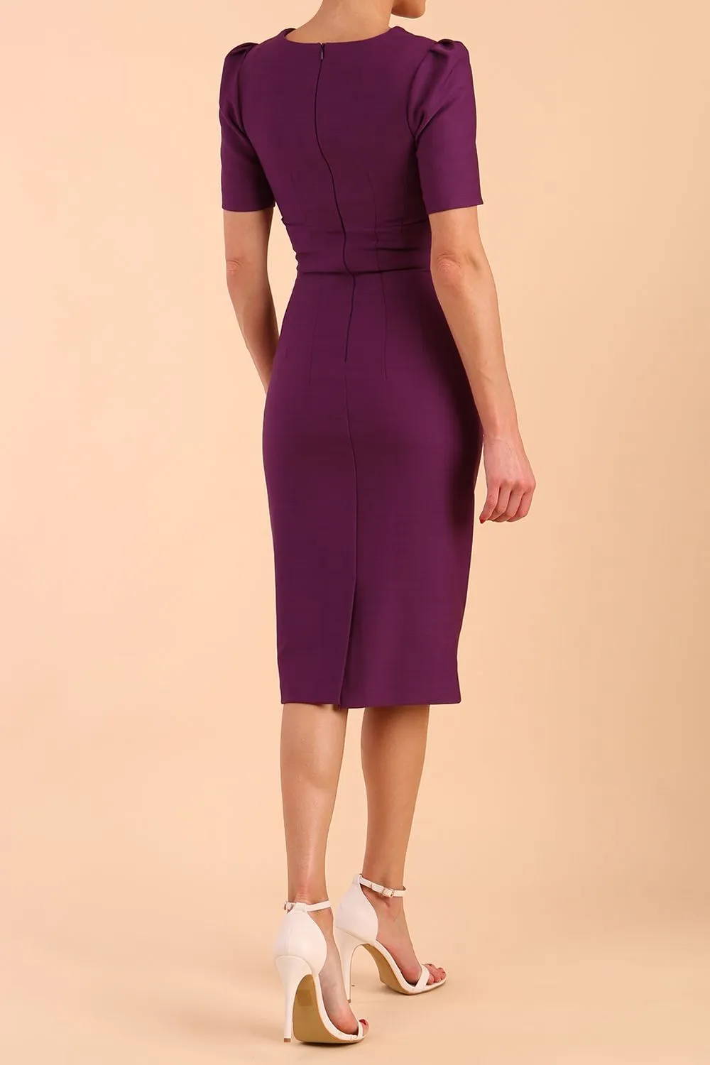 Seed Fitzrovia Short Sleeve Pencil Dress