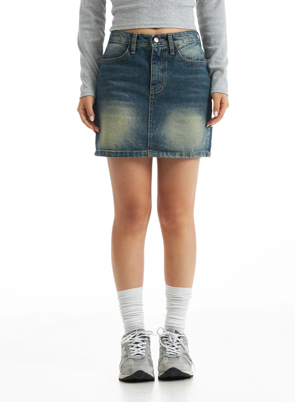 Urban Blues Denim Mini Skirt CO318