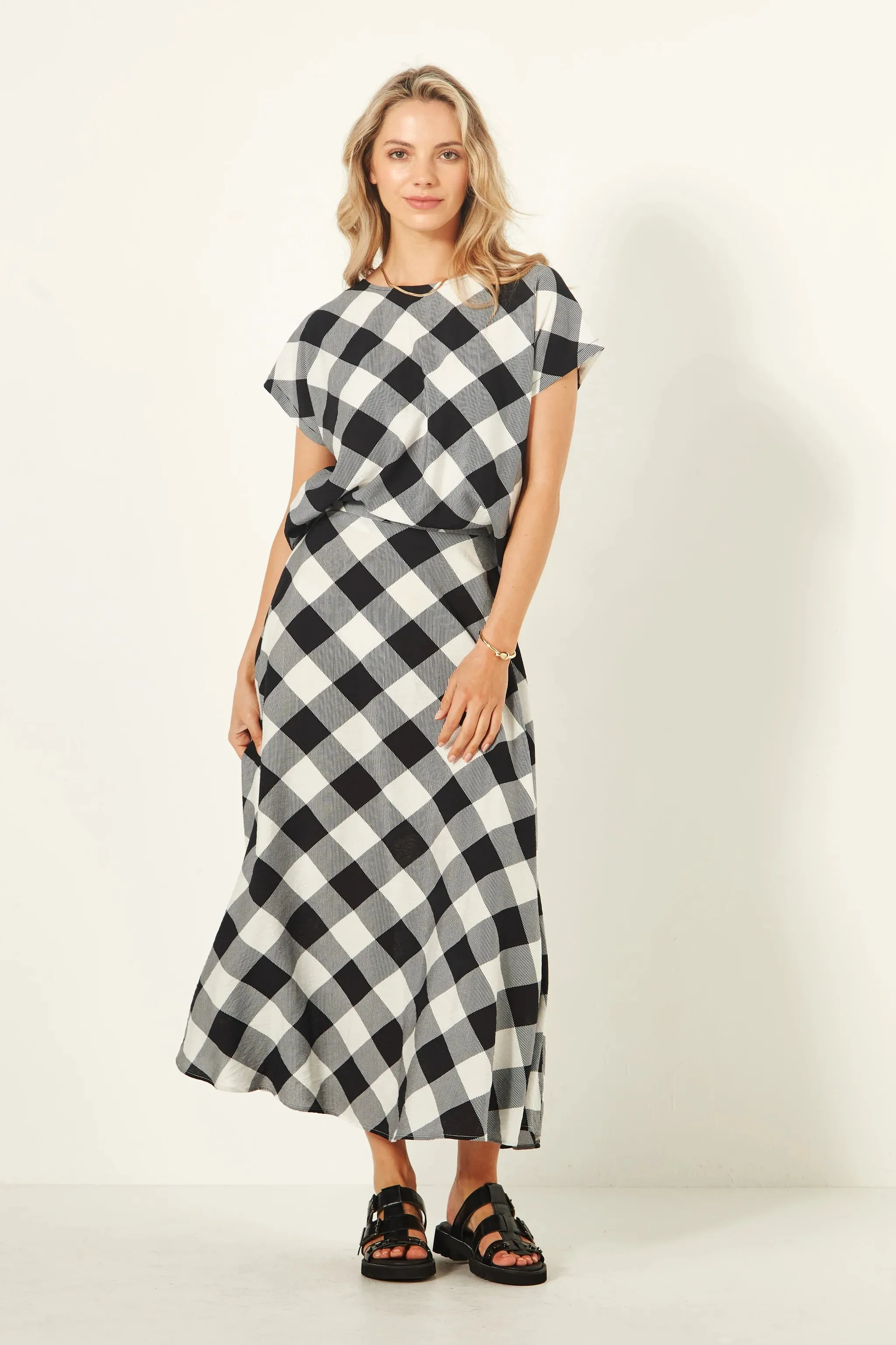 Valeria Skirt - Gingham