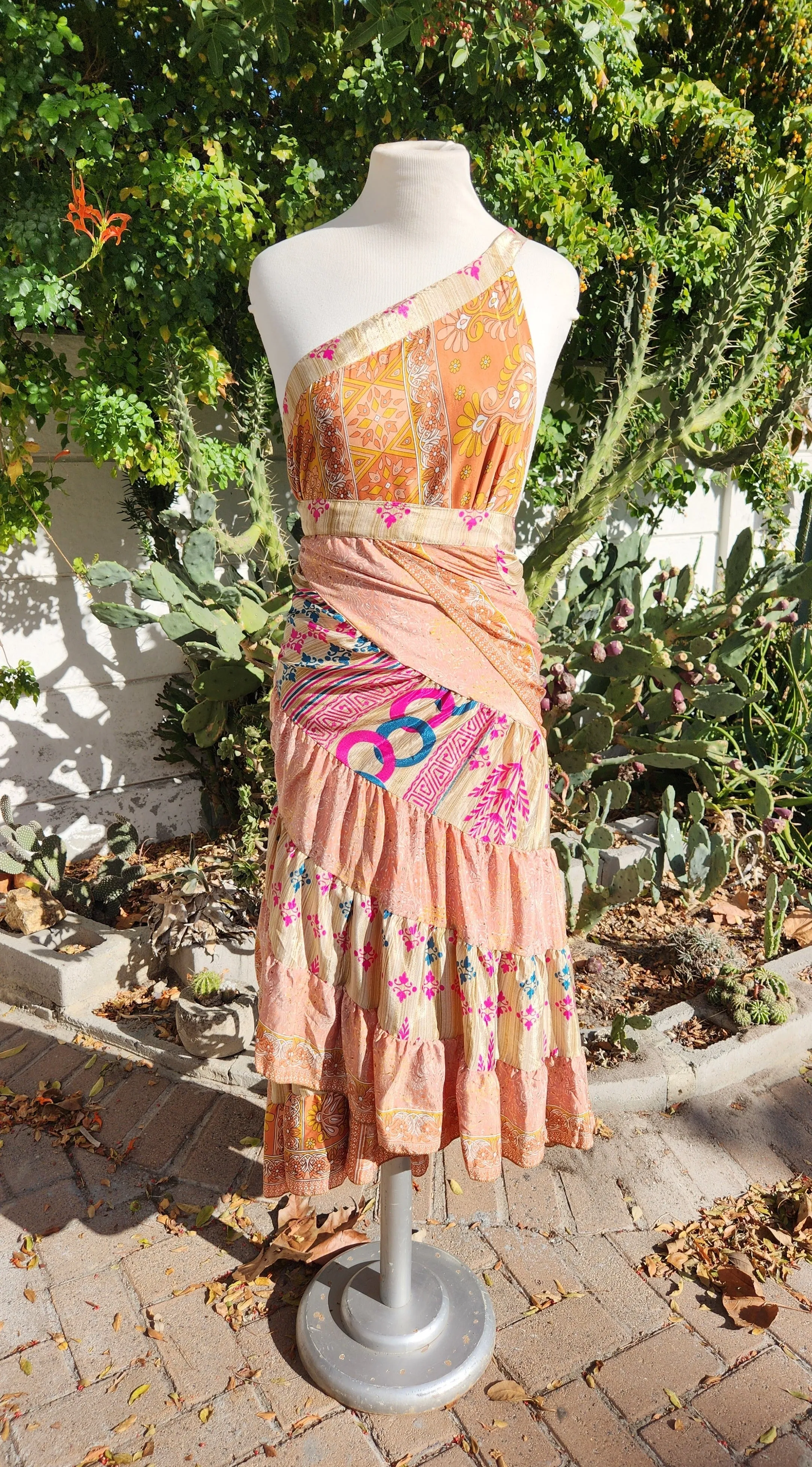 Vintage Silk Gypsy Skirts