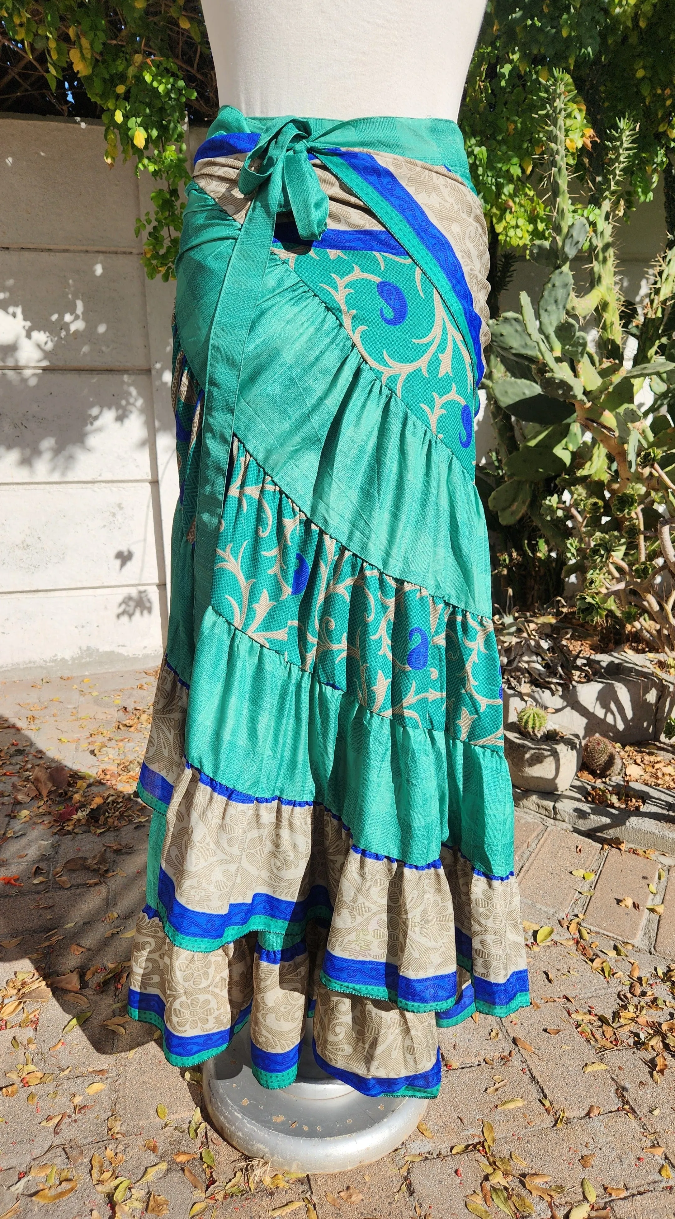 Vintage Silk Gypsy Skirts