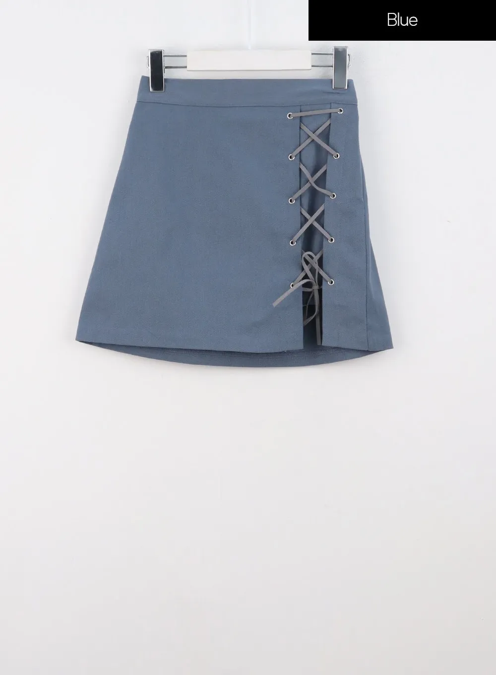 X Strap Mini Skirt IS321