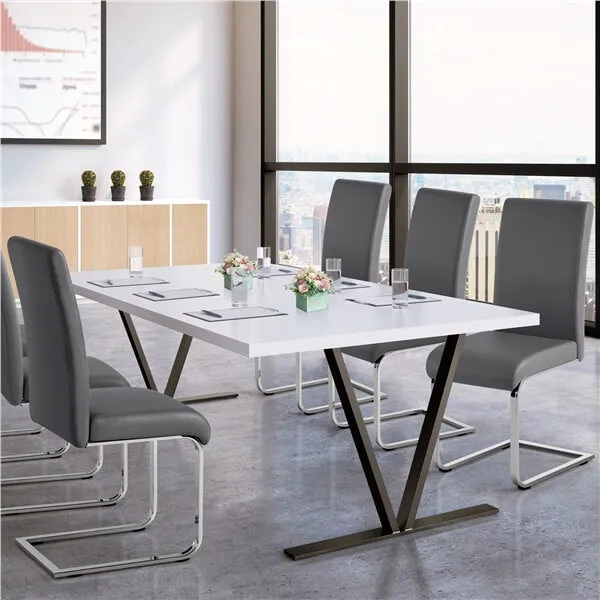 Yaheetech 6PCS Dining Chairs Modern Kitchen Chairs